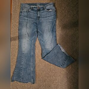 Maurices High Rise Edgely Flare Jean